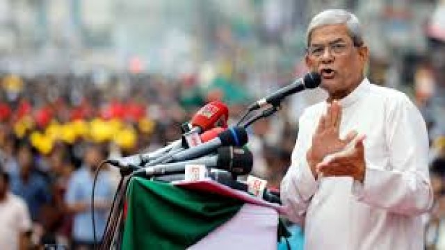 সরকারের যত বড় লোক থাকুক, জনগণ পেছনে নেই:  মিজা ফখরুল